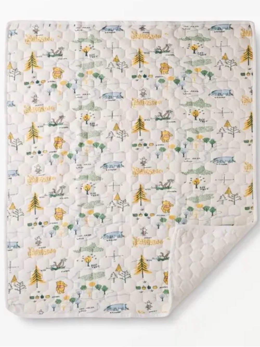 Hanna Andersson x Disney Winnie the Pooh cotton quilt organic cotton